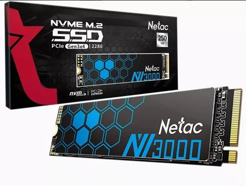 M2 NVME NETAC 250GB 2280 PCIE NV3000