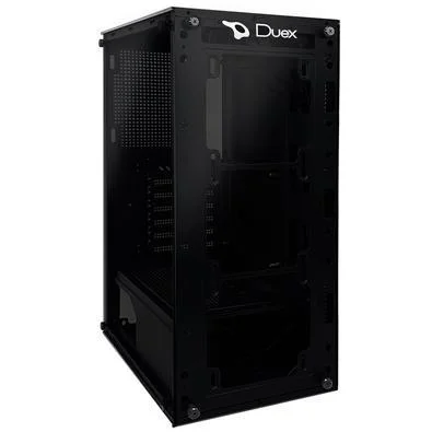 GABINETE GAMER DUEX, VIDRO TEMPERADO, PRETO - DX305T