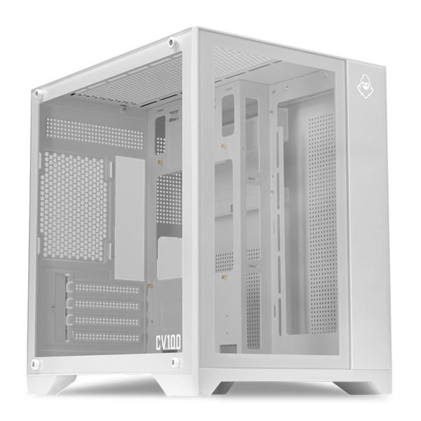 GABINETE GAMER MANCER CV100, MID-TOWER, BRANCO, MCR-CV100-WH
