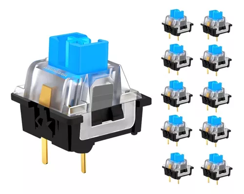 SWITCH MECÂNICO REDRAGON X 10 UND (BLUE)