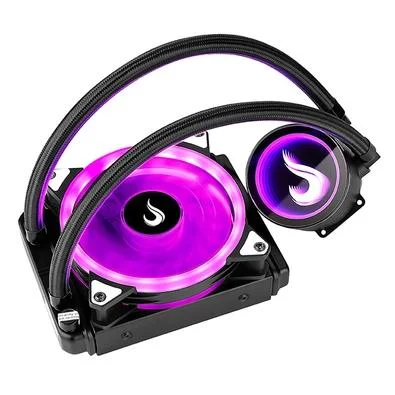 WATER COOLER RISE MODE RGB, 120MM, AMD/INTEL, PRETO  