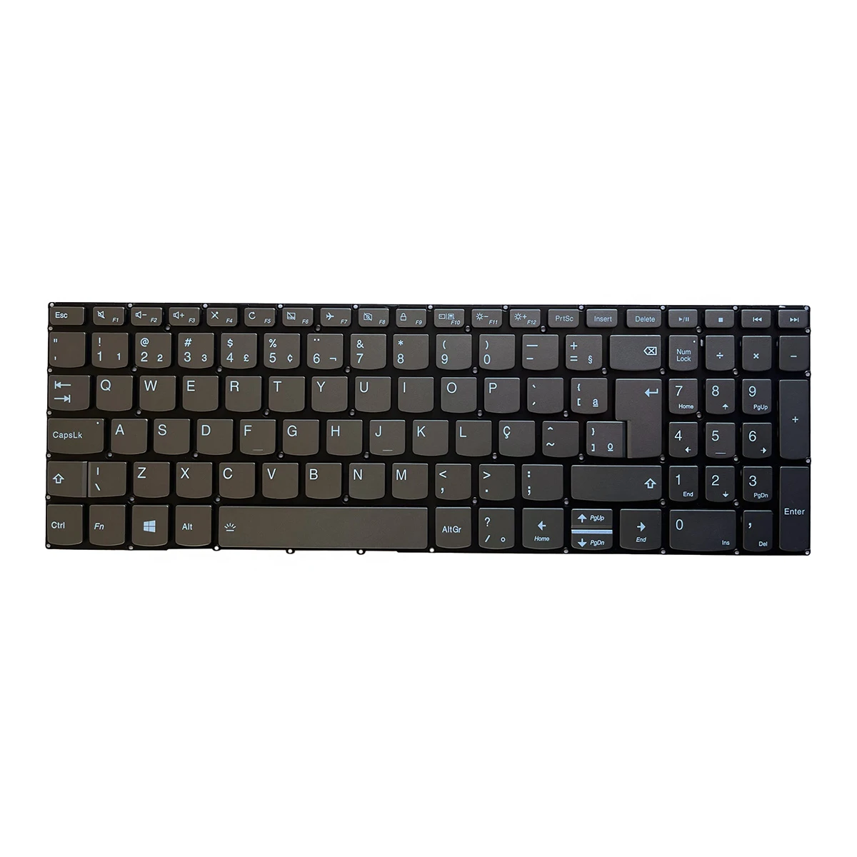TECLADO LENOVO IDEAPAD 3-15ARE05 TC1027 C/LED 