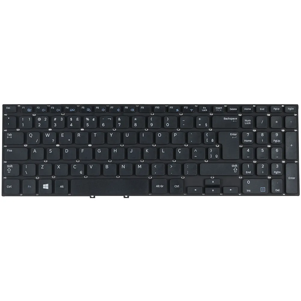 TECLADO SAMSUNG NP270E5G 15 TC580 PRETO 