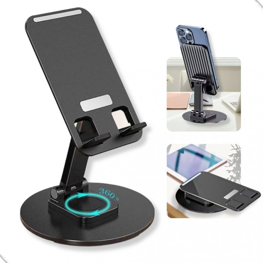 SUPORTE UNIVERSAL PARA CELULAR GIRATÓRIO PRETO
