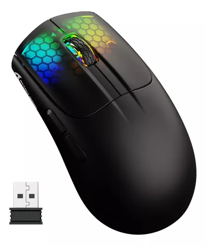 MOUSE GAMER X5 ATTACK SHARK 2.4G SEM FIO RGB (PRETO)