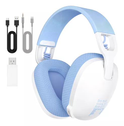HEADSET GAMER WIRELESS ONIKUMA B2 BRANCO