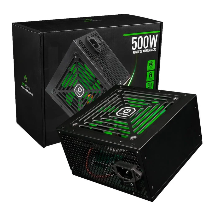 FONTE ONEPOWER 500W PFC ATIVO MP-500-OPASW