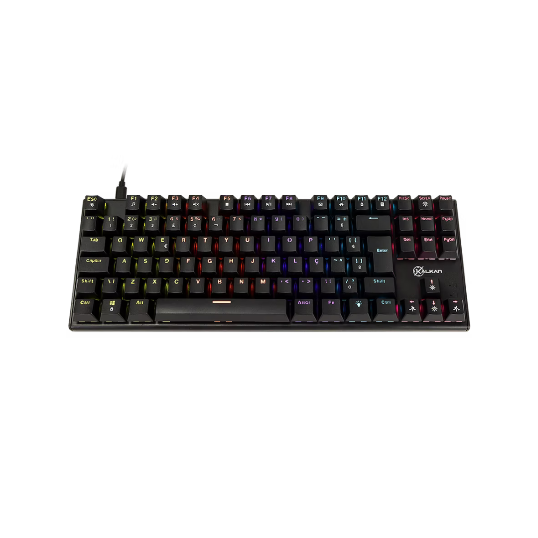 TECLADO MECANICO KALKAN LOKI TENKEYLESS RAINBOW (SWITCH BROWN) KLK00014