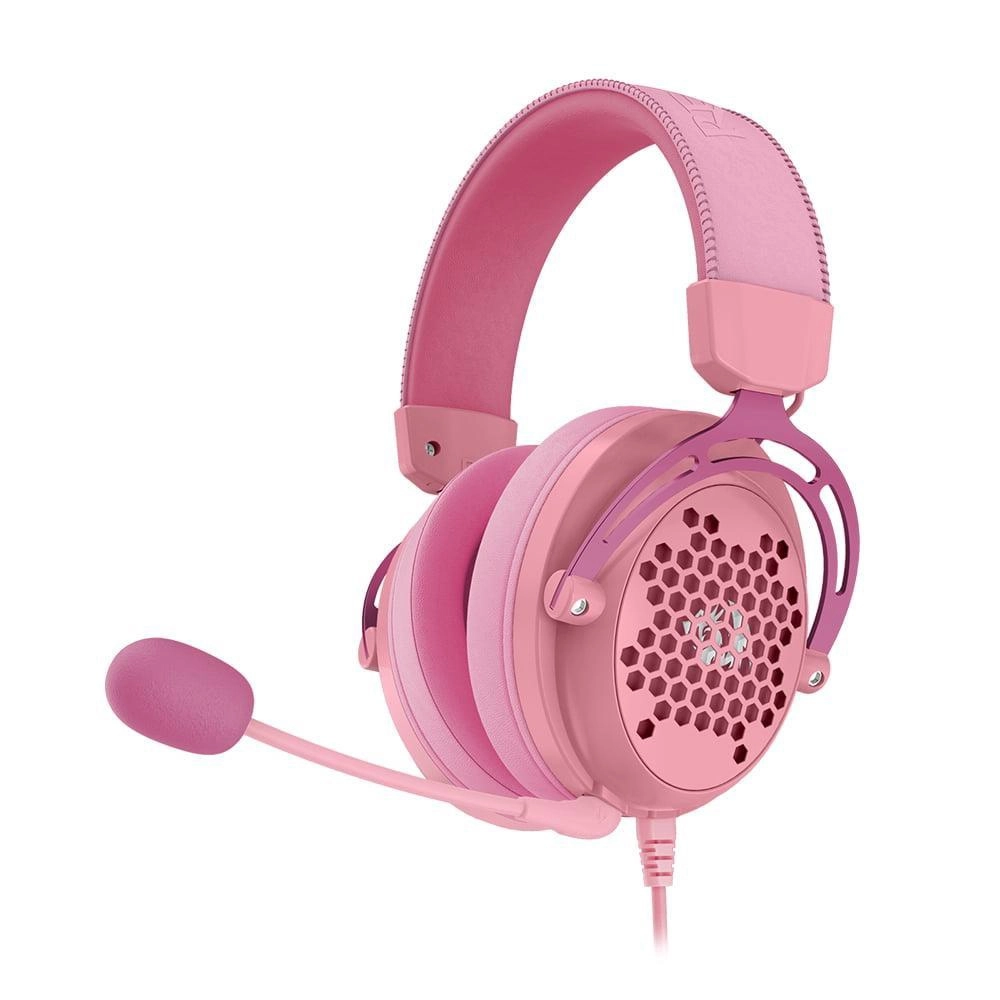 HEADSET GAMER DIOMEDES H388-P SURROUND 7.1 REDRAGON (ROSA)