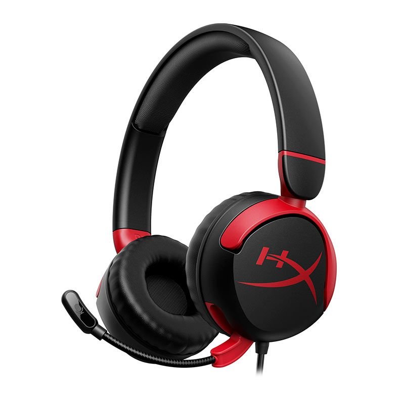 HEADSET GAMER HYPERX CLOUD MINI WD BLK HS, PRETO E VERMELHO, 7G8F4AA 
