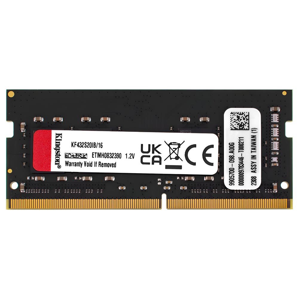 MEMORIA RAM DDR4 16GB 3200 KINGSTON FURY NOTE