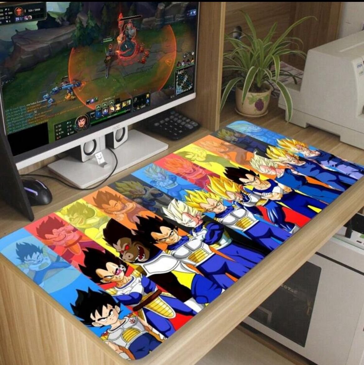 MOUSEPAD GAMER ESTAMAPA VEGETA  A1 (700X350MM)