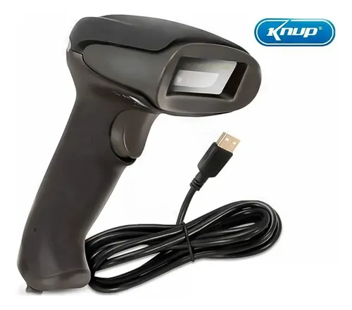 LEITOR DE CODIGO DE BARRAS USB KP1017A KNUP