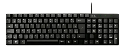 TECLADO USB SLIM TCN 950 2 PRETO