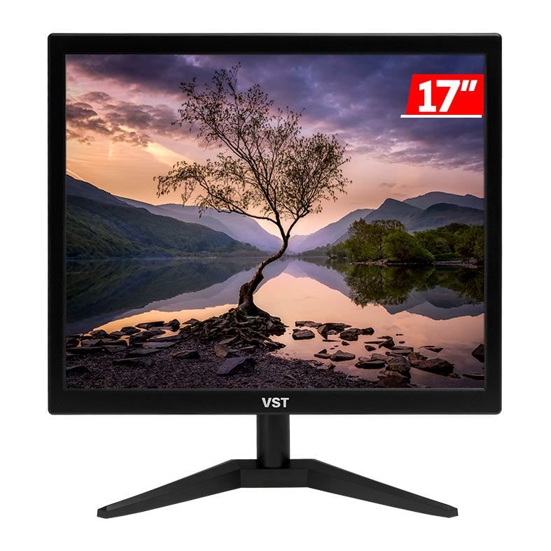 MONITOR VST 17, 17 POL, HD, 5MS, 60HZ, HDMI/VGA, VST-VST17-BL01
