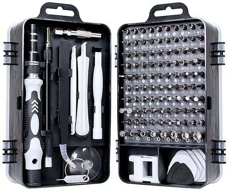 KIT 117 CHAVES DE PRECISÃO COM IMÃ MTT117P EXBOM