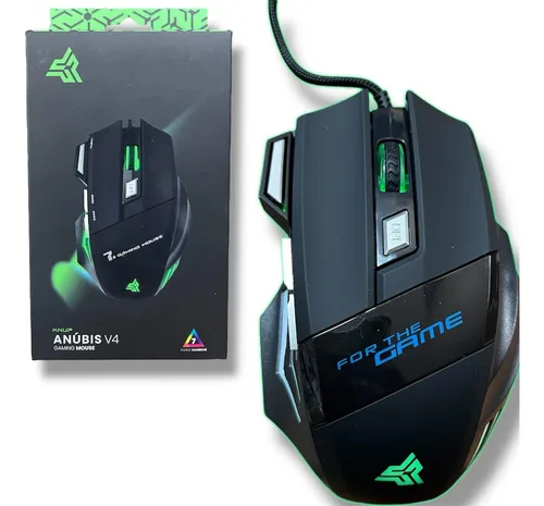 MOUSE GAMER ANUBIS KP-V4 2400DPI RGB KNUP KVV4
