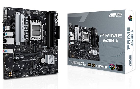 PLACA MAE A620M-K ASUS PRIME AM5 M-ATX DDR5
