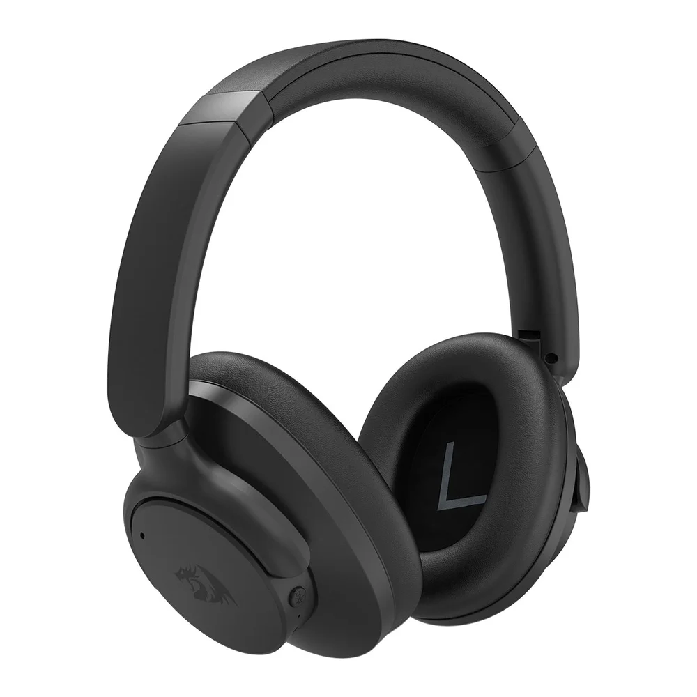HEADSET GAMER SEM FIO VIBECORE 600X H610 REDRAGON, CANCELAMENTO DE RUÍDO (PRETO)