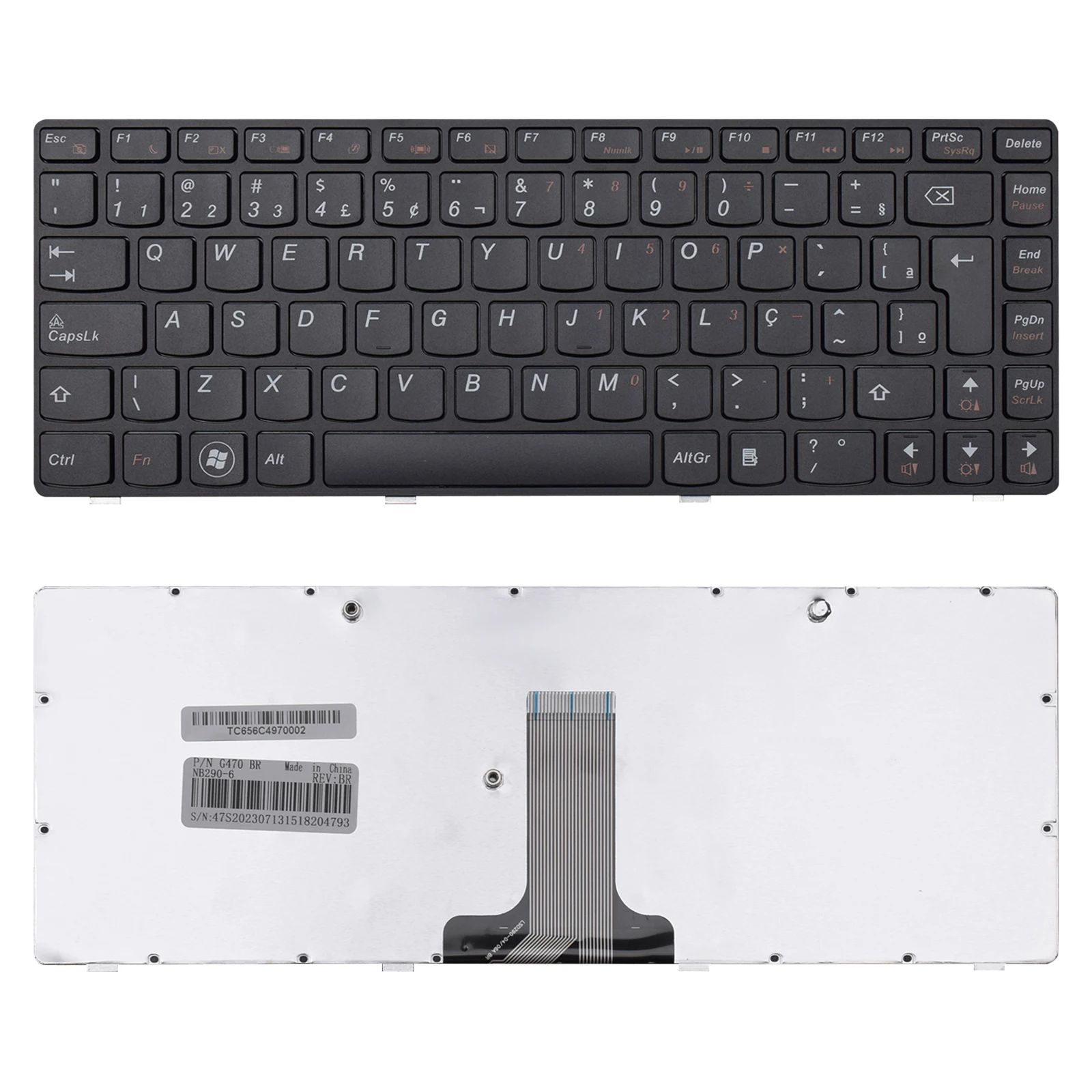 TECLADO LENOVO V470 G475 B470 G470 TC656
