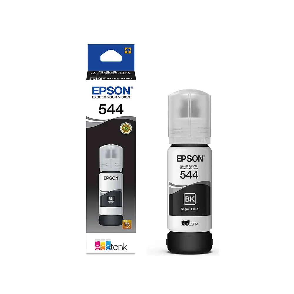 REFIL DE TINTA EPSON 544 BLACK ORIGINAL
