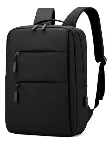 MOCHILA COM 3 BOLSOS PARA NOTEBOOK B-MAX BMB594 - PRETO