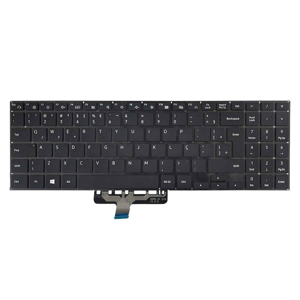TECLADO SAMSUNG NP550XDA TC1030 PRETO