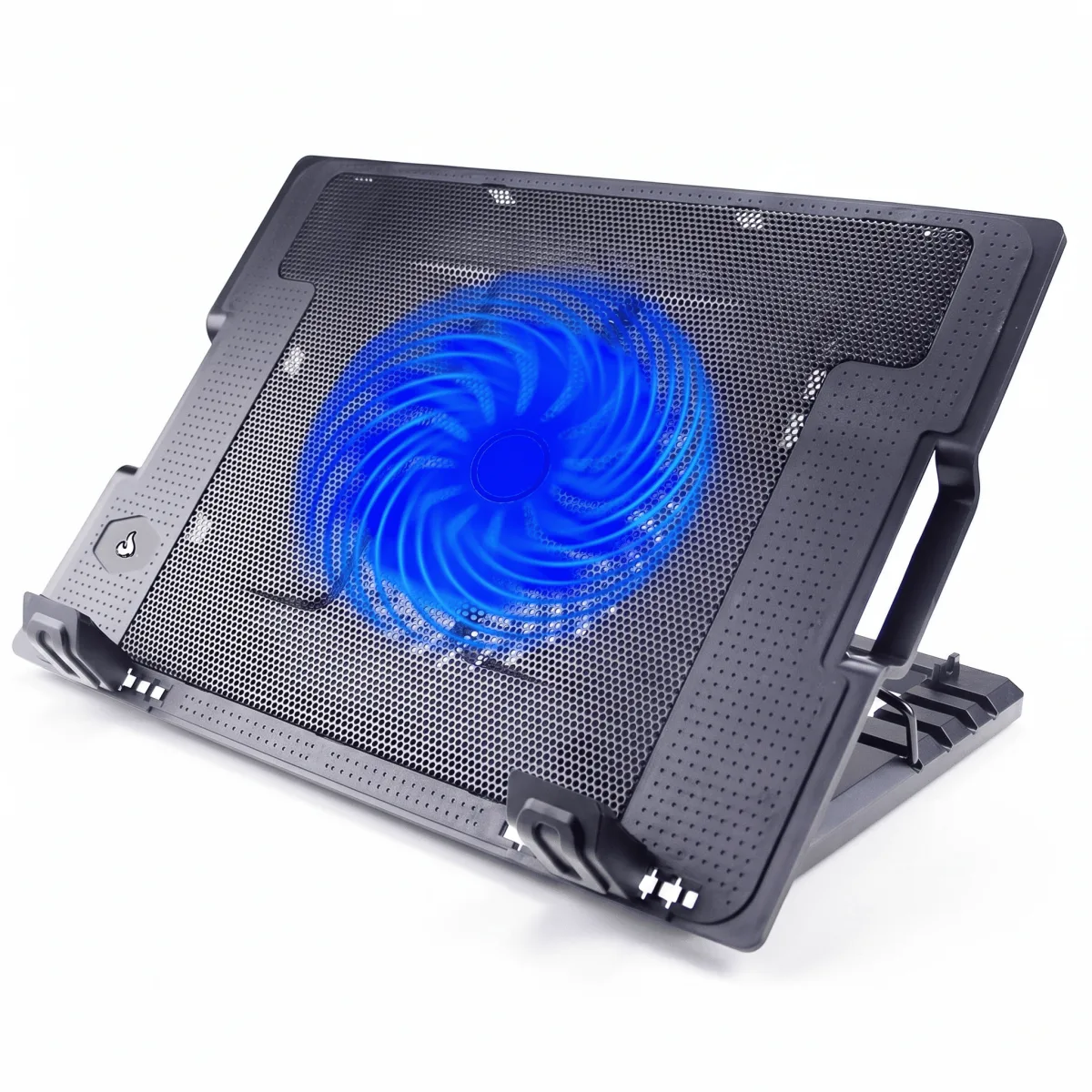 BASE COM COOLER PARA NOTEBOOK RISE MODE, GALAXY BLACK X6, LED 