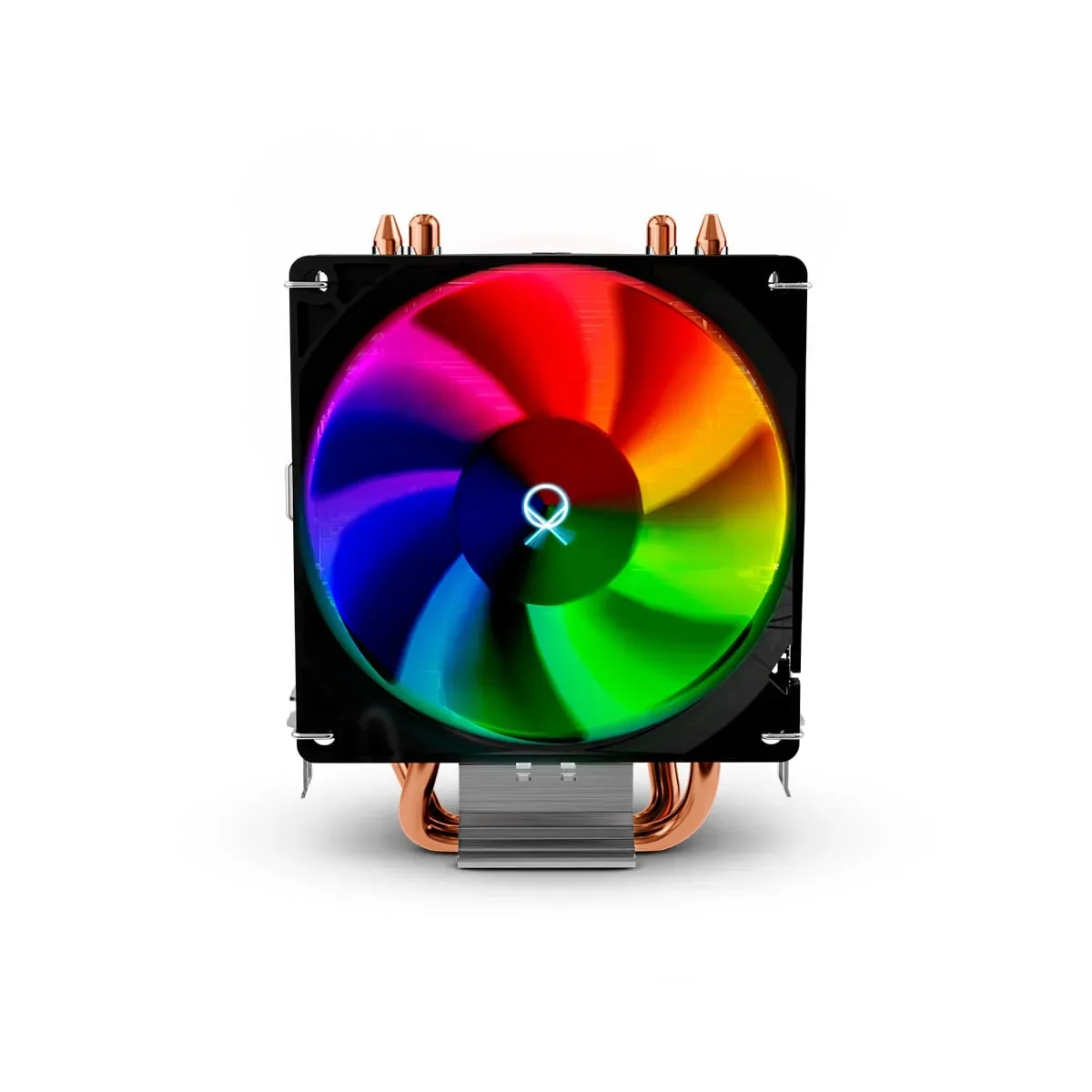 COOLER PARA PROCESSADOR OX AMX LED, RAINBOW, TDP 95W, Intel/AMD — imagem 2