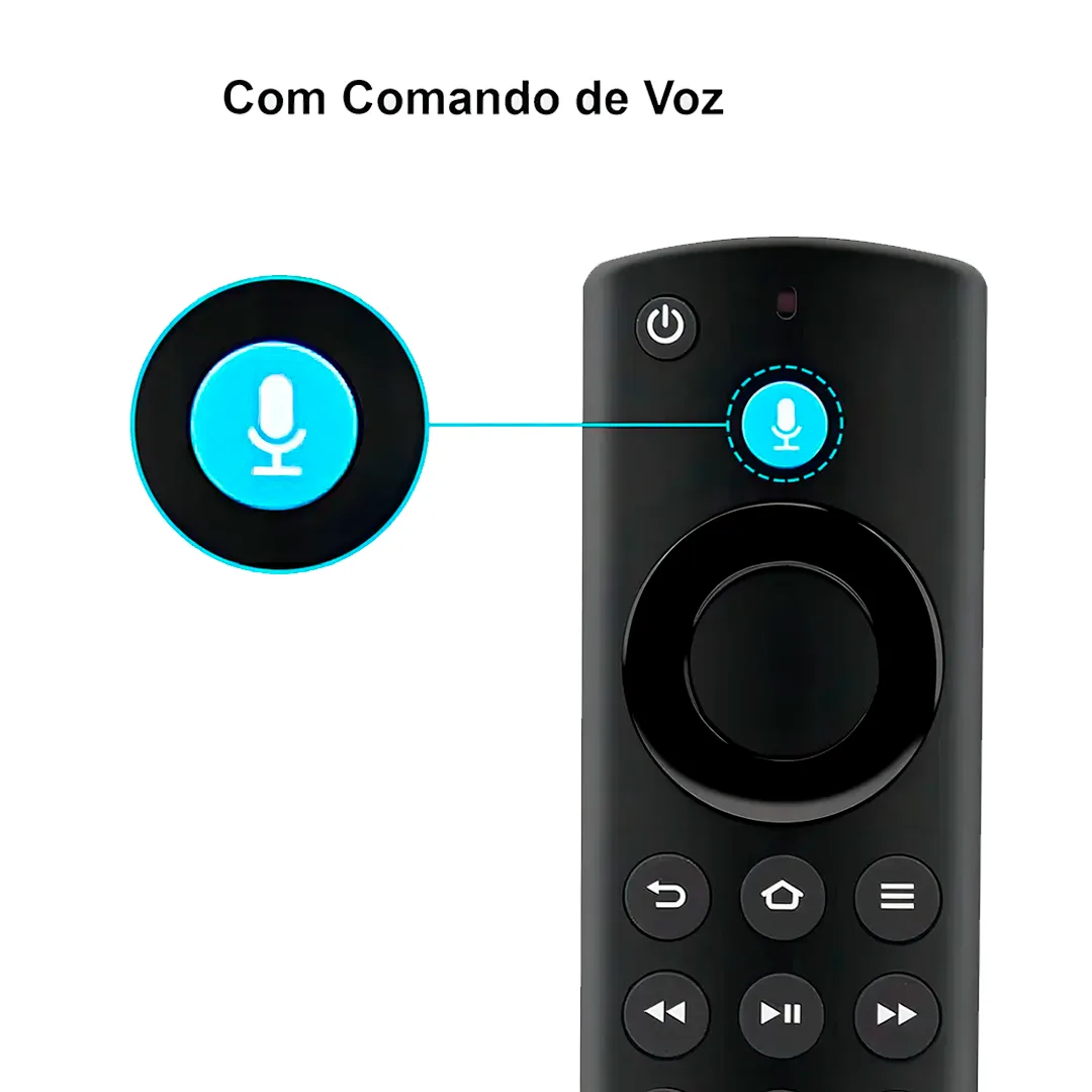CONTROLE REMOTO BLUETOOTH FIRE STICK — imagem 3