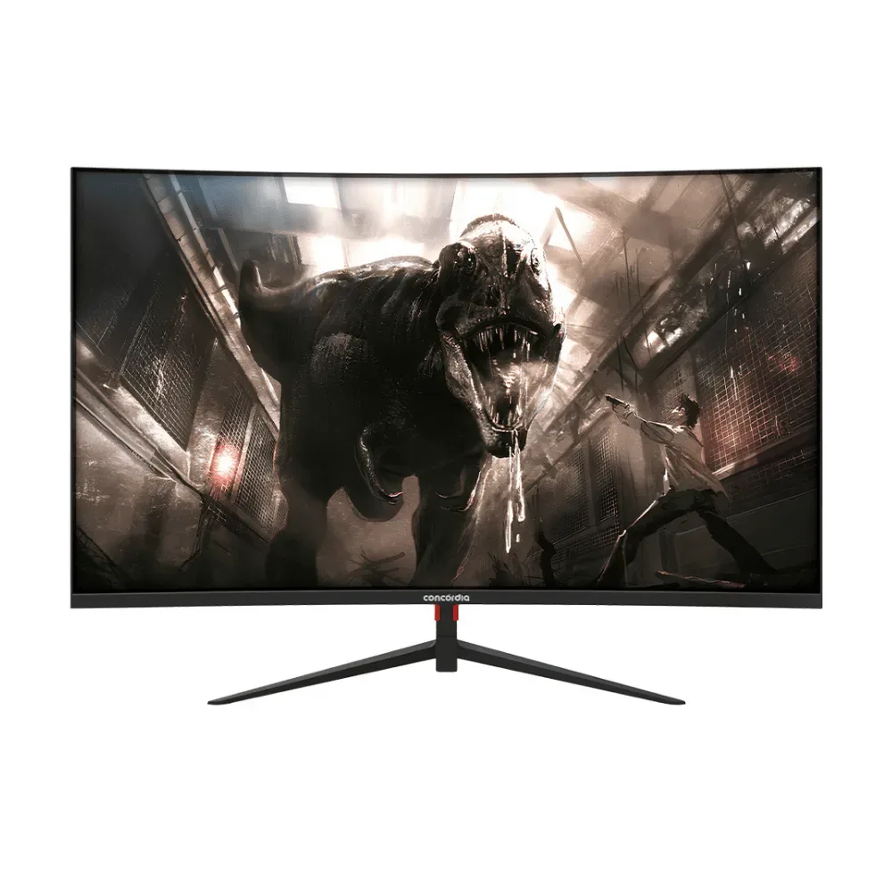 MONITOR GAMER CURVO CONCORDIA CZ270F 27" IPS, FULL HD, 200HZ, 1MS, HDMI DP, SRGB 100% — imagem 1