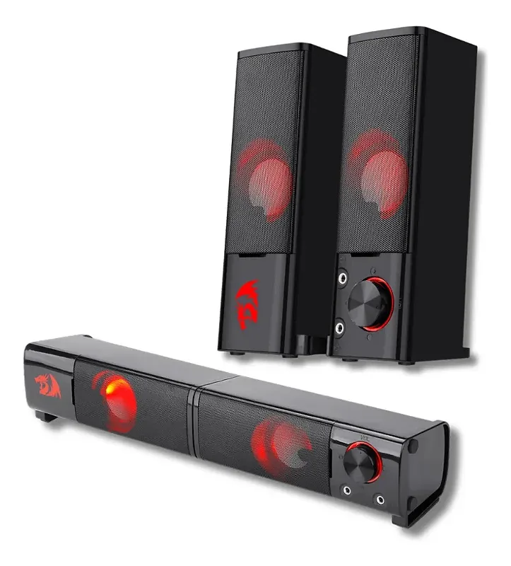 CAIXA DE SOM GAMER REDRAGON ORPHEUS GS550 -LED / P2 — imagem 1