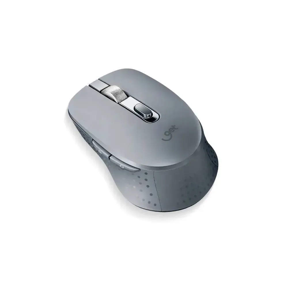 MOUSE SEM FIO SILENCE GET BLUETOOTH RECARREGAVEL CINZA