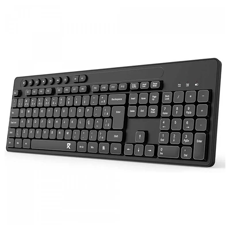 COMBO TECLADO + MOUSE REDRAGON PRETO SEM FIO BS-7094 — imagem 3