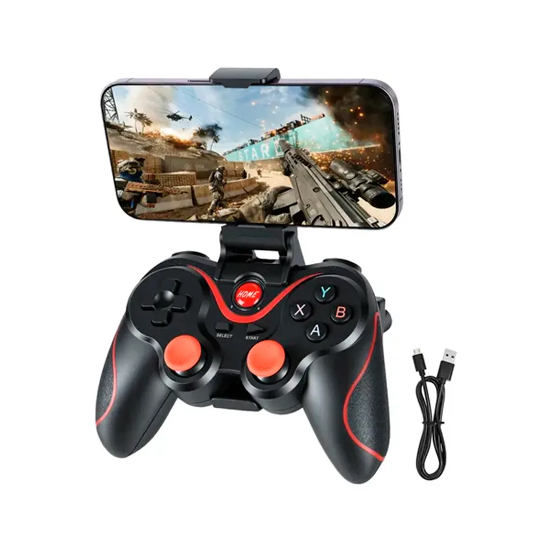 CONTROLE GAMEPAD WIRELESS / BLUETOOTH T-7 — imagem 1