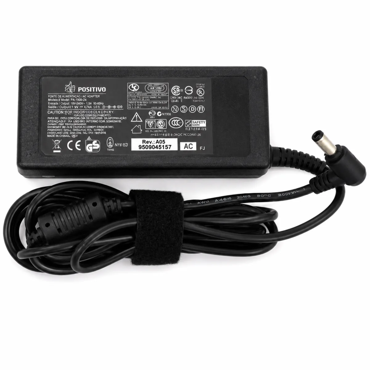 CARREGADOR POSITIVO 19V 3.42A 65W (5.5*2.5) 