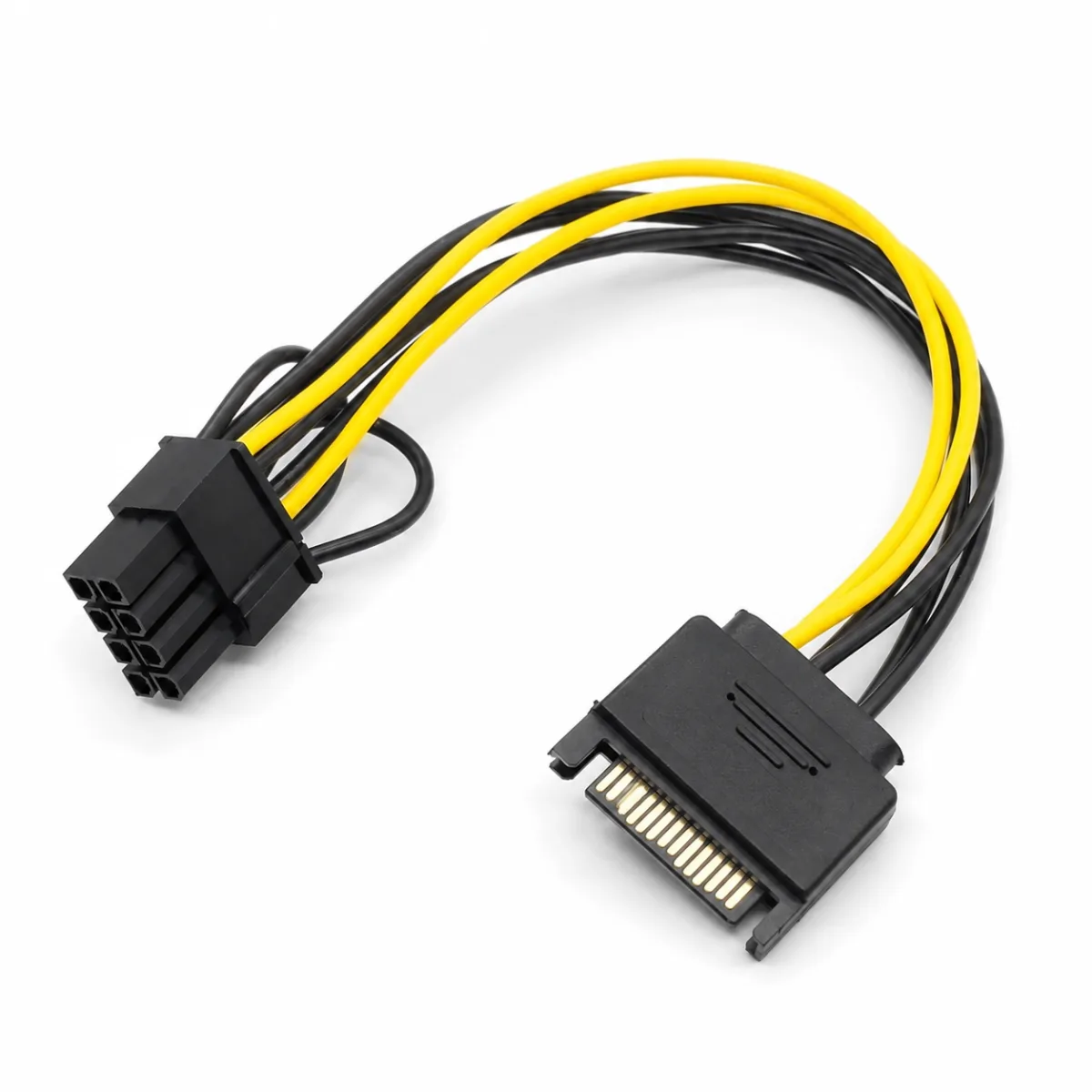 CABO ADAPTADOR DE SATA PARA 8 PINOS 6 + 2 PCIE