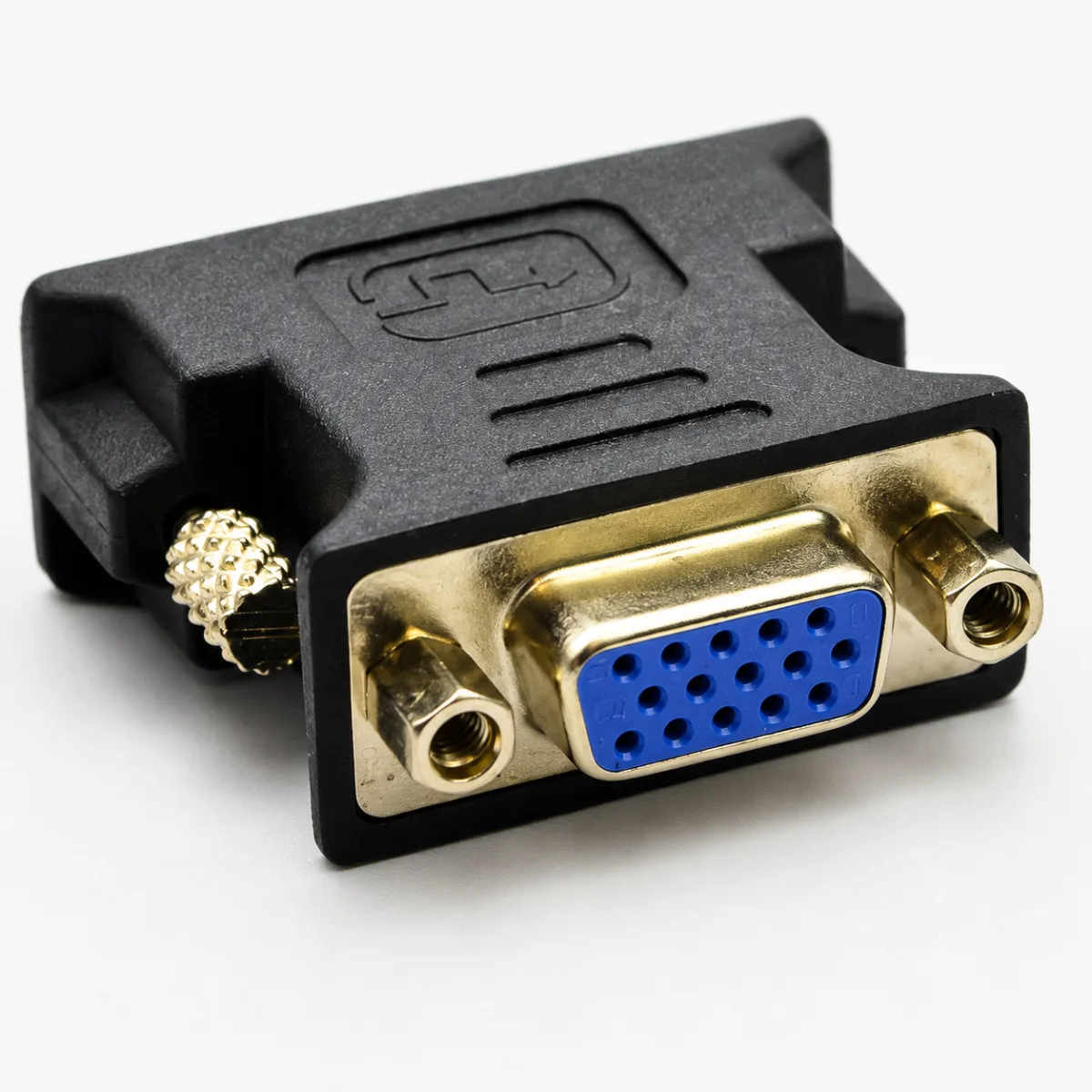 CONVERSOR DVI - D PARA VGA PRETO — imagem 2