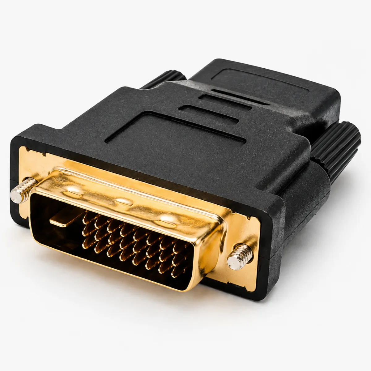 CONVERSOR DVI - D PARA HDMI PRETO — imagem 2