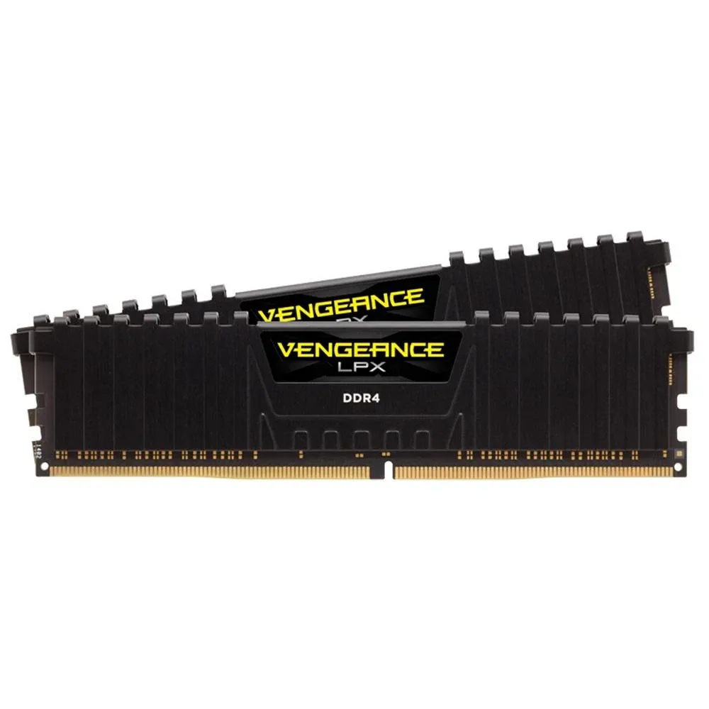 MEMORIA RAM DDR4 32GB (2 x 16GB) 3200 CORSAIR VENGEANCE LPX - PRETO