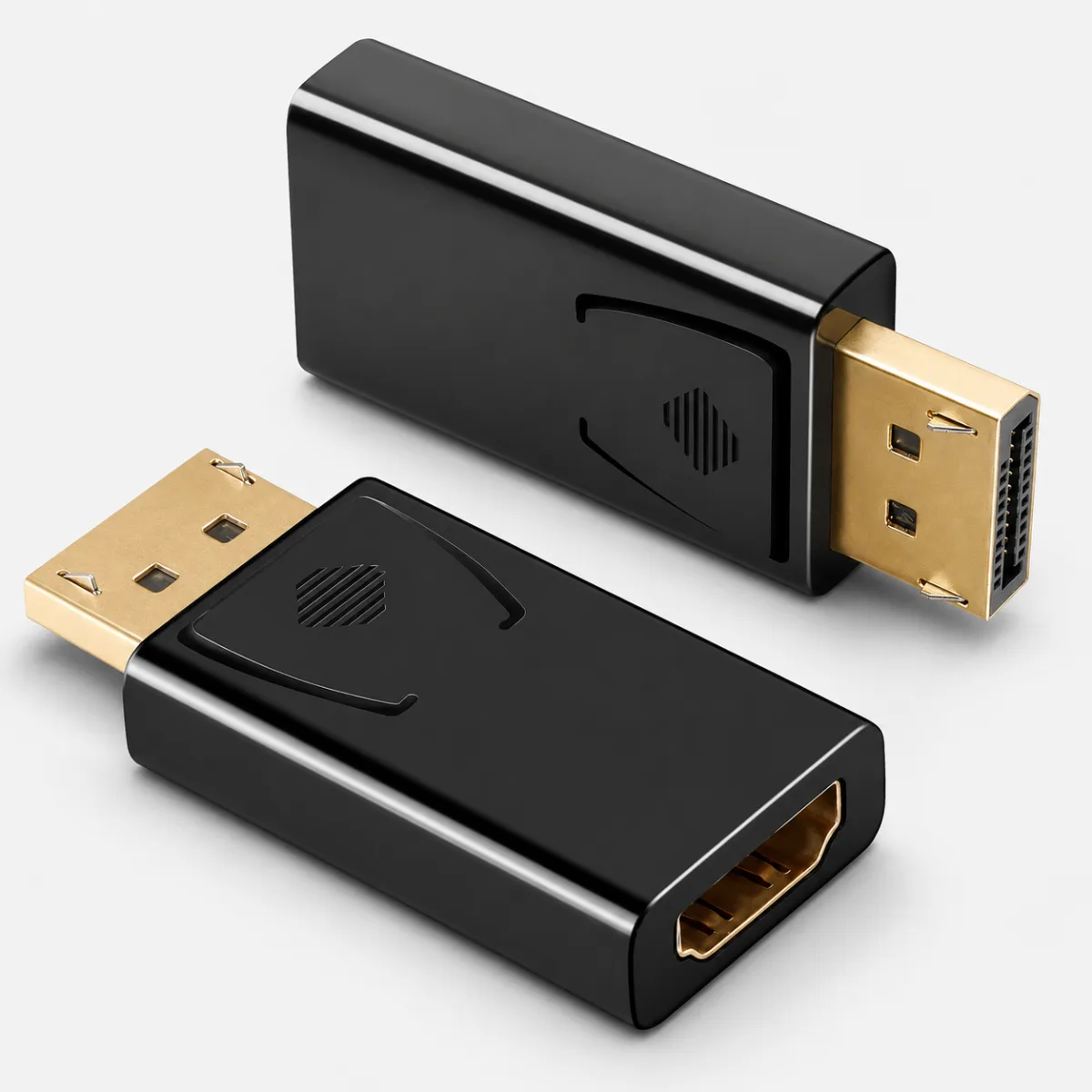 CONVERSOR DISPLAYPORT PARA HDMI PRETO — imagem 1