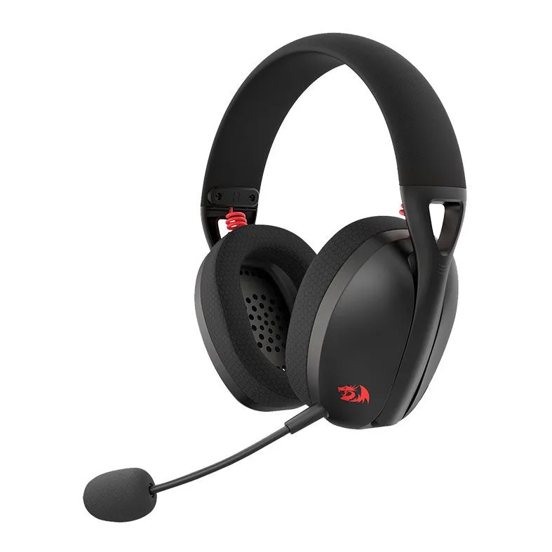 HEADSET GAMER IRE PRO H848 REDRAGON SEM FIO BLUETOOTH SURROUND 7.1, PRETO