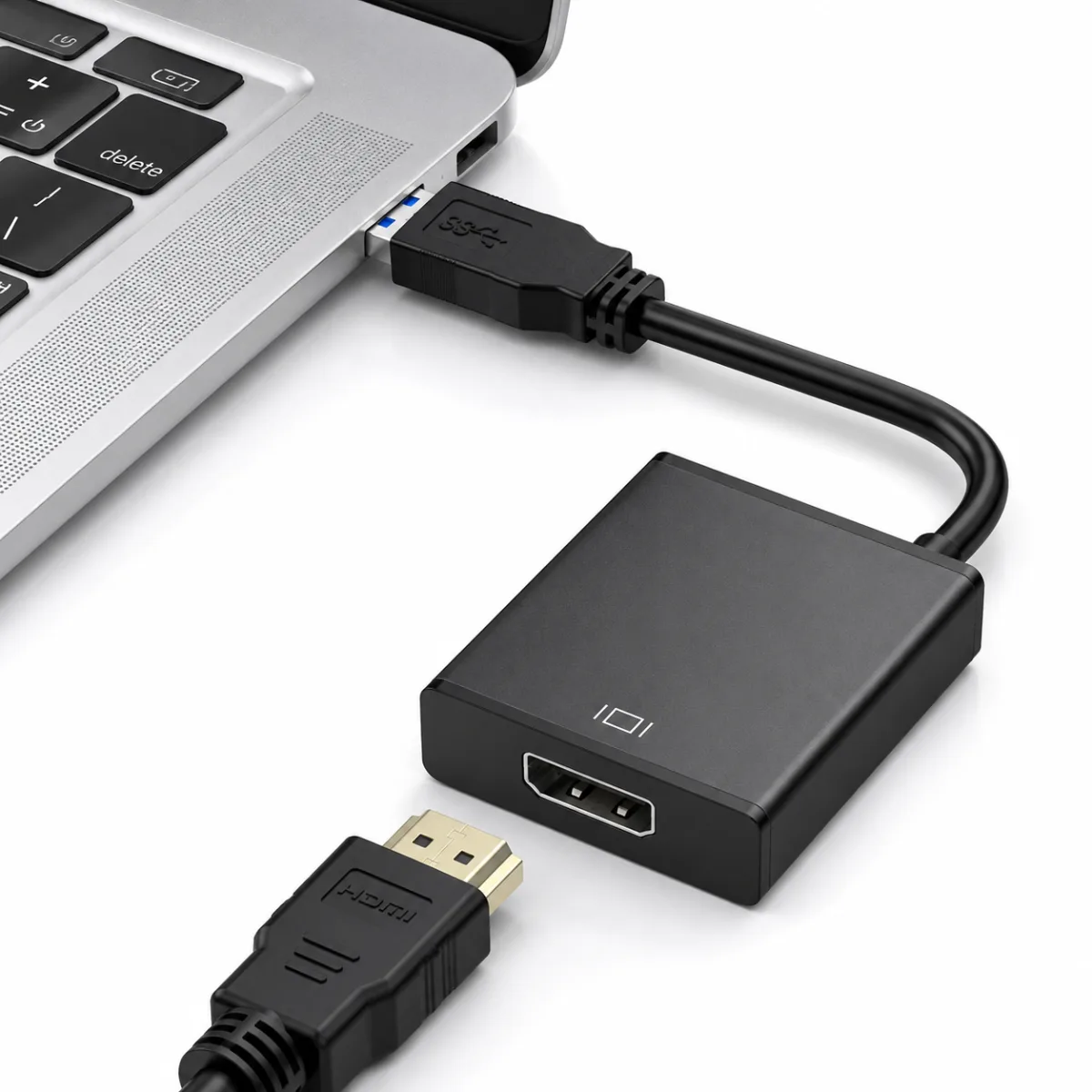 CONVERSOR CABO USB 3.0 PARA HDMI 1080P — imagem 2