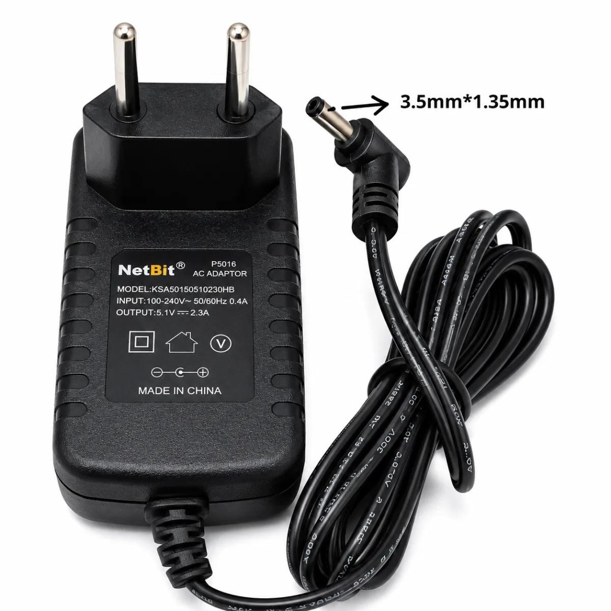 CARREGADOR POSITIVO 5V 3A 15W (3.5*1.35) Q464C