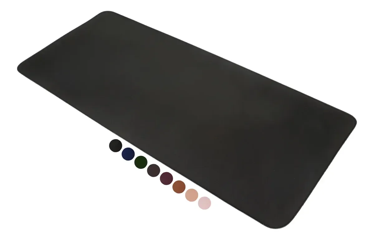 MOUSEPAD COURO PRETO (300 X 700MM)