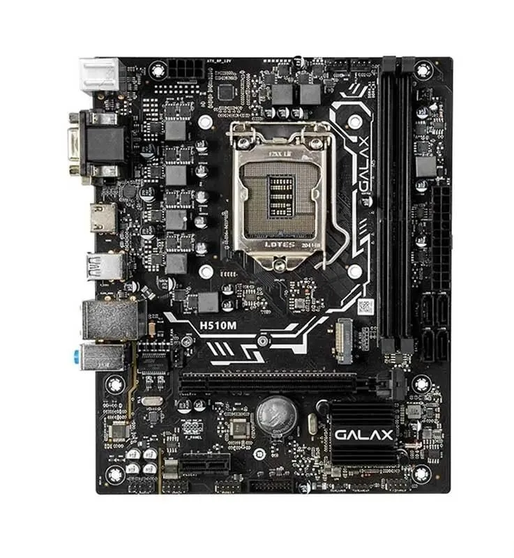 PLACA MAE GALAX H510M-G, DDR4, LGA 1200, M-ATX