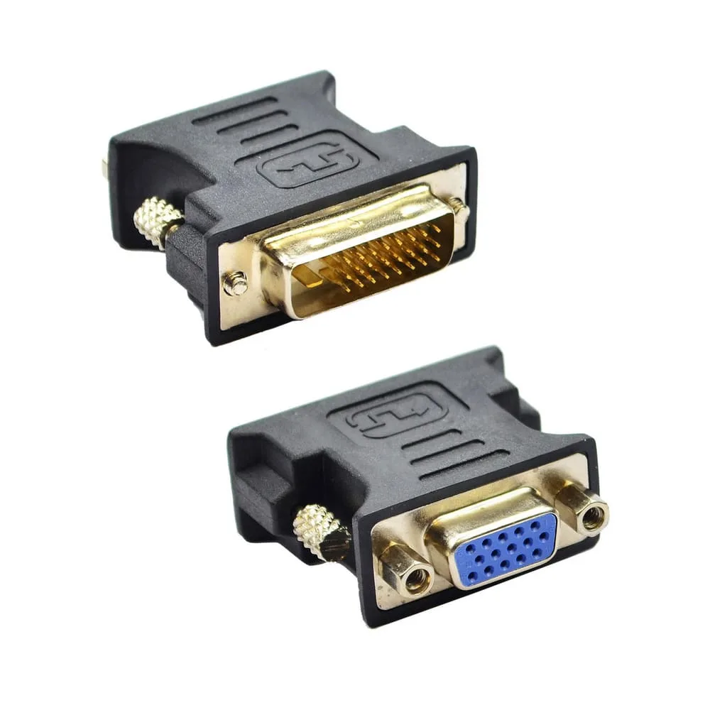 CONVERSOR DVI - D PARA VGA PRETO — imagem 1