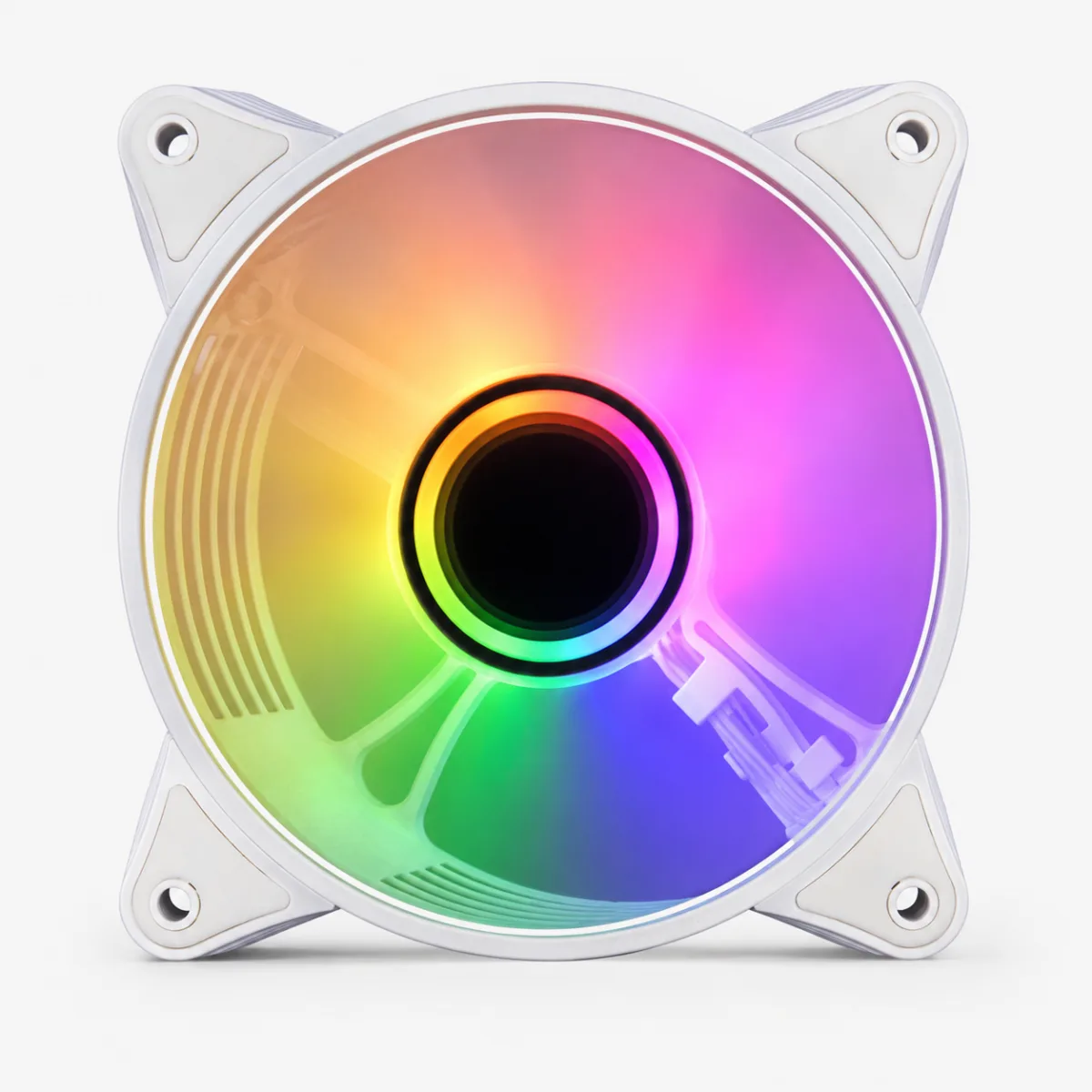 COOLER FAN AIGO AR12 ARGB BRANCO