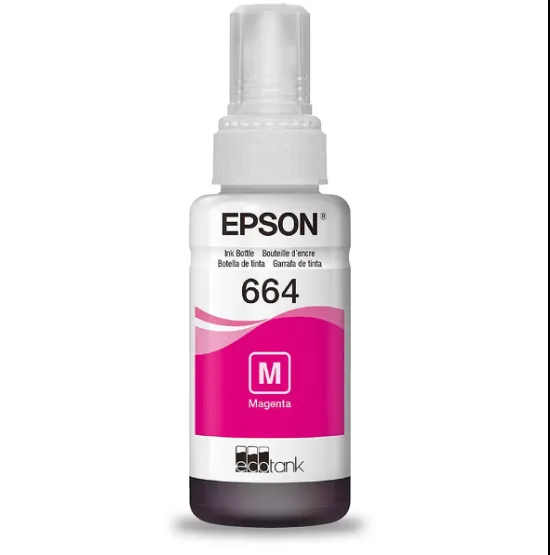 REFIL DE TINTA EPSON 664 MAGENTA ORIGINAL