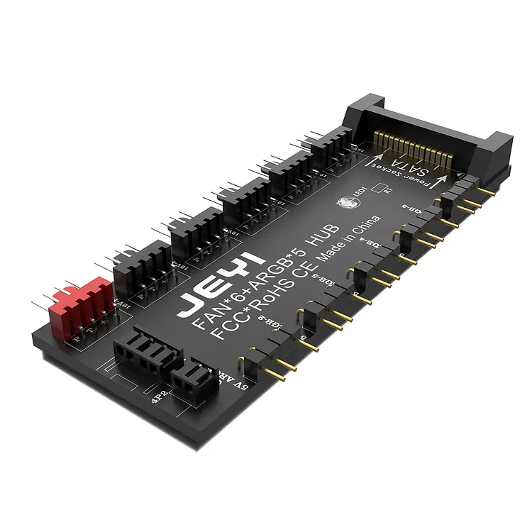 CONTROLADORA JEYI FAN + ARGB 5V X5 